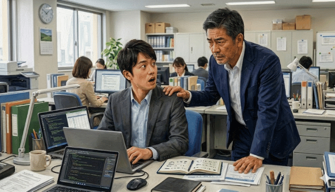 パソコン使えない上司へのイライラ解消！道三流・己を守る冷徹な処世術